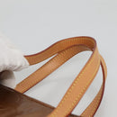 LOUIS VUITTON Monogram Vernis Reade MM Hand Bag Bronze M91143 LV Auth 141114-8