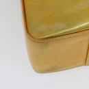 LOUIS VUITTON Monogram Vernis Columbus Tote Bag Gris M91028 LV Auth 141115-15