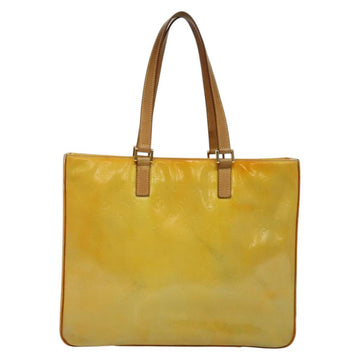 LOUIS VUITTON Monogram Vernis Columbus Tote Bag Gris M91028 LV Auth 141115 - 0