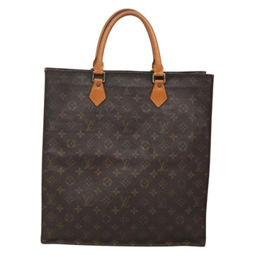 LOUIS VUITTON Monogram Sac Plat Hand Bag M51140 LV Auth 141120 - 0