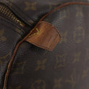 LOUIS VUITTON Monogram Keepall 55 Boston Bag M41424 LV Auth 141123-18