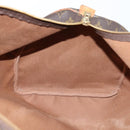 LOUIS VUITTON Monogram Keepall 55 Boston Bag M41424 LV Auth 141123-19