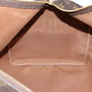 LOUIS VUITTON Monogram Keepall 55 Boston Bag M41424 LV Auth 141123-20