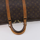 LOUIS VUITTON Monogram Keepall 55 Boston Bag M41424 LV Auth 141123-7