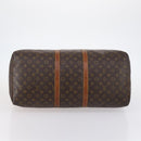 LOUIS VUITTON Monogram Keepall 55 Boston Bag M41424 LV Auth 141123-5