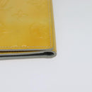 LOUIS VUITTON Monogram Vernis Walker Wallet Gris M91031 LV Auth 141125-16