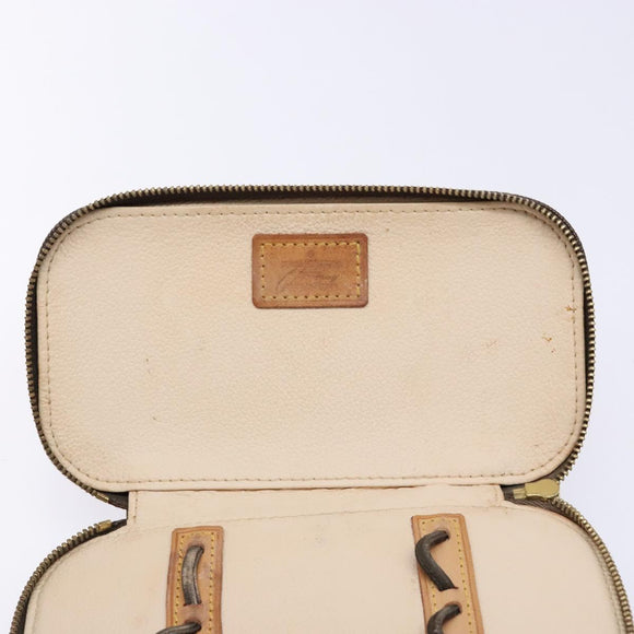 LOUIS VUITTON Monogram Trousse Brush PM Cosmetic Pouch M47510 LV Auth 141126