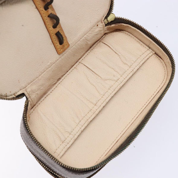 LOUIS VUITTON Monogram Trousse Brush PM Cosmetic Pouch M47510 LV Auth 141126