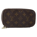 LOUIS VUITTON Monogram Trousse Brush PM Cosmetic Pouch M47510 LV Auth 141126-1