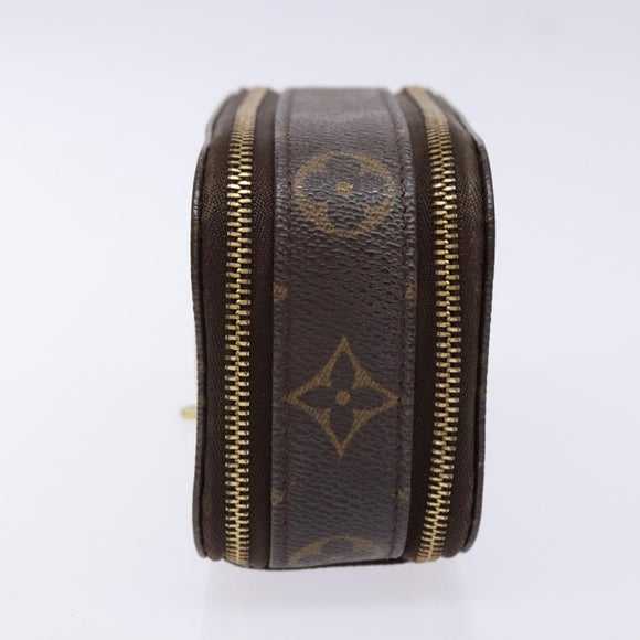 LOUIS VUITTON Monogram Trousse Brush PM Cosmetic Pouch M47510 LV Auth 141126