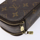 LOUIS VUITTON Monogram Trousse Brush PM Cosmetic Pouch M47510 LV Auth 141126-14