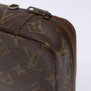 LOUIS VUITTON Monogram Poche Monte Carlo Jewelry Box Vintage M47352 Auth 141127-15