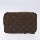 LOUIS VUITTON Monogram Poche Monte Carlo Jewelry Box Vintage M47352 Auth 141127-5
