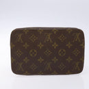 LOUIS VUITTON Monogram Poche Monte Carlo Jewelry Box Vintage M47352 Auth 141127-6