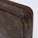LOUIS VUITTON Monogram Poche Monte Carlo Jewelry Box Vintage M47352 Auth 141127-7