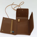 LOUIS VUITTON Monogram Vernis Walker Wallet Bronze M91154 LV Auth 141128-9