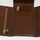 LOUIS VUITTON Monogram Vernis Walker Wallet Bronze M91154 LV Auth 141128-19