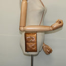 LOUIS VUITTON Monogram Vernis Walker Wallet Bronze M91154 LV Auth 141128-24