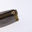 LOUIS VUITTON Damier Ebene Mini Pochette Accessoires Pouch N58009 LV Auth 141130-9