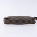 LOUIS VUITTON Damier Ebene Mini Pochette Accessoires Pouch N58009 LV Auth 141130-6