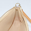 LOUIS VUITTON Damier Azur Pochette Accessoires Pouch N51986 Auth 141131M-22