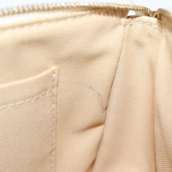 LOUIS VUITTON Damier Azur Pochette Accessoires Pouch N51986 Auth 141131M