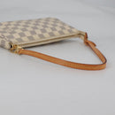LOUIS VUITTON Damier Azur Pochette Accessoires Pouch N51986 Auth 141131M-8