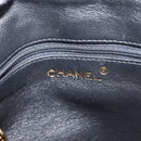 CHANEL Matelasse Shoulder Bag Patent leather Black Gold CC Auth 141133-16