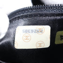 CHANEL Matelasse Shoulder Bag Patent leather Black Gold CC Auth 141133-21