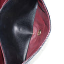 CHANEL Matelasse 25 Double Flap Chain Bag Caviar Skin Black Gold CC Auth 141138M-28