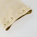 Salvatore Ferragamo Gancini handtas plastic rood transparant beige Authentiek 141145-5