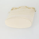 Salvatore Ferragamo Gancini handtas plastic rood transparant beige Authentiek 141145-6