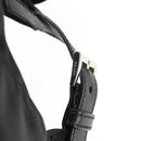 PRADA Sequin Backpack Nylon Black Silver Auth 141151M-20