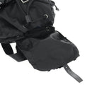 PRADA Sequin Backpack Nylon Black Silver Auth 141151M-25