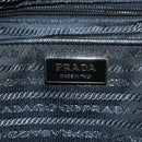 PRADA Sequin Backpack Nylon Black Silver Auth 141151M-26