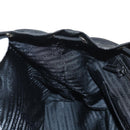 PRADA Sequin Backpack Nylon Black Silver Auth 141151M-27