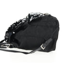 PRADA Sequin Backpack Nylon Black Silver Auth 141151M-4