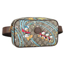 GUCCI GG Supreme Disney Collaboration Waist Bag PVC Beige 602695 Auth 141153M-1