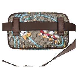 GUCCI GG Supreme Disney Collaboration Waist Bag PVC Beige 602695 Auth 141153SM - 0
