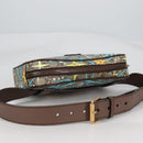 GUCCI GG Supreme Disney Collaboration Waist Bag PVC Beige 602695 Auth 141153M-6