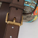 GUCCI GG Supreme Disney Collaboration Waist Bag PVC Beige 602695 Auth 141153M-8
