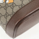 GUCCI GG Supreme Disney Collaboration Backpack PVC Beige Gold 552884 Auth141154M-17