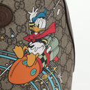 GUCCI GG Supreme Disney Collaboration Backpack PVC Beige Gold 552884 Auth141154M-22