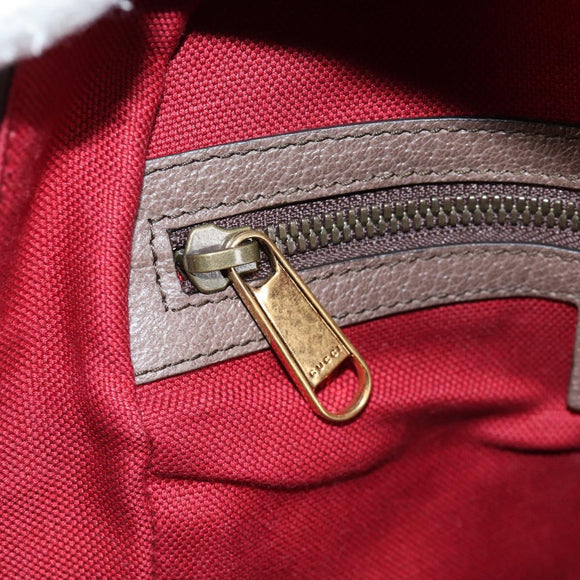 GUCCI GG Supreme Disney Collaboration Backpack PVC Beige Gold 552884 Auth141154M