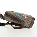 GUCCI GG Supreme Disney Collaboration Backpack PVC Beige Gold 552884 Auth141154M-4