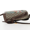 GUCCI GG Supreme Disney Collaboration Backpack PVC Beige Gold 552884 Auth141154M-5
