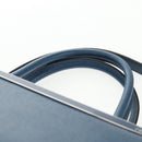FENDI Petite To Jules Hand Bag Leather 2way Blue Silver Auth 141157-8
