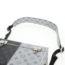 LOUIS VUITTON Monogram Eclipse Split Mini Box Trunk Bag M21022 LV Auth 141164SM-19