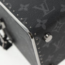 LOUIS VUITTON Monogram Eclipse Split Mini Box Trunk Bag M21022 LV Auth 141164SM-20