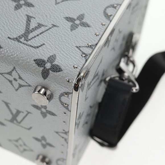 LOUIS VUITTON Monogram Eclipse Split Mini Box Trunk Bag M21022 LV Auth 141164SM